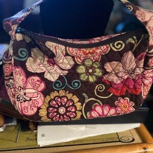 Vera Bradley Multicolor Floral Shoulder Bag , wallet and coin / id purse 3 items